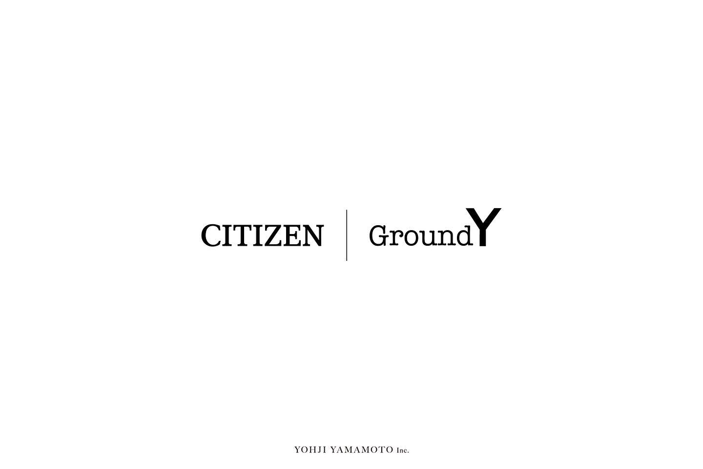 GroundY x CITIZEN ANA-DIGI TEMP 2022 Limited Collection