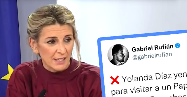 Rufián y Yolanda