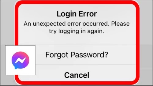 How To Fix Messanger App Login Error An Unexpected Error Occurred. Please Try Logging in Again Problem Solved