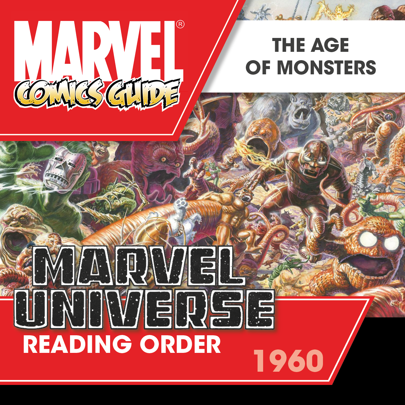 Regaño lotería Definitivo The Marvel Comics Guide: MARVEL UNIVERSE: 1960 READING ORDER - The Age of  Monsters