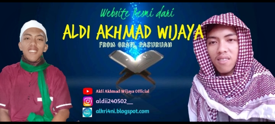 Website Resmi Aldi Akhmad Wijaya dari Grati Pasuruan