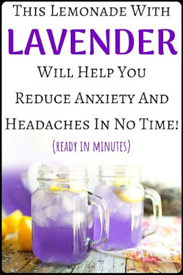 Lavender Lemonade Is The Best And Most Natural Way To Get Rid Of Headaches & Anxiety