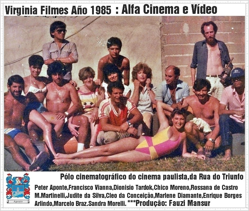 Polo Cinematografico da Rua do Triunfo.Sp.Memórias Paulistanas 