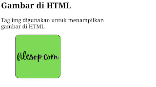 hasil program html gambar