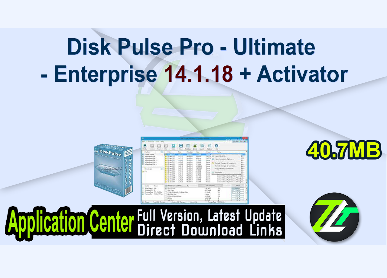 Disk Pulse Pro – Ultimate – Enterprise 14.1.18 + Activator