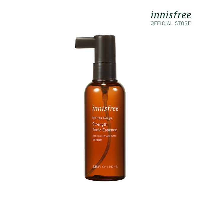 Mall Shop [ innisfreevietnam_officialstore ] [Mã COSIF03 giảm 10% đơn 400K] Xịt dưỡng tóc innisfree My Hair Recipe Strength Tonic Essence For Hair Roots Care 100ml