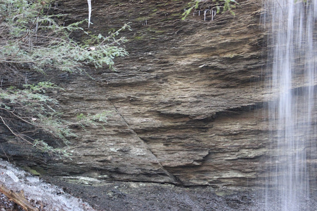 left fracture of dry creek falls