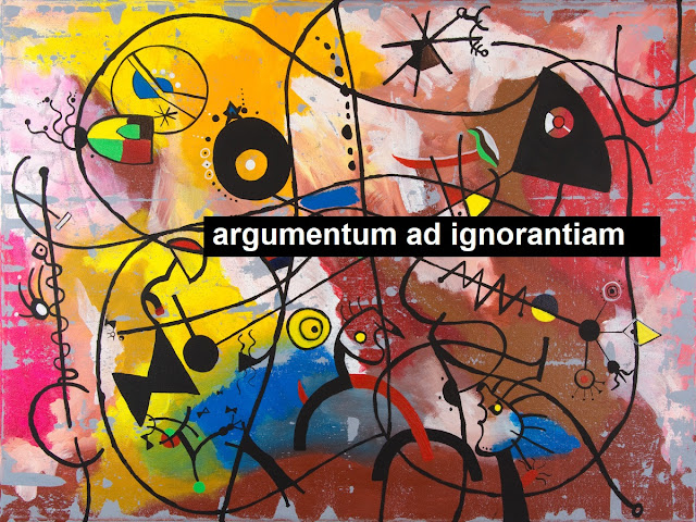 argumentum ad ignorantiam