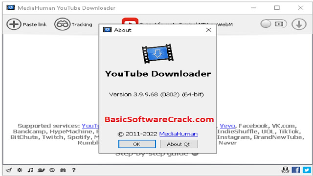 MediaHuman YouTube Downloader v3.9.9.68 (0302) (x64) Multilingual Free Download - Basicsoftwarecrack