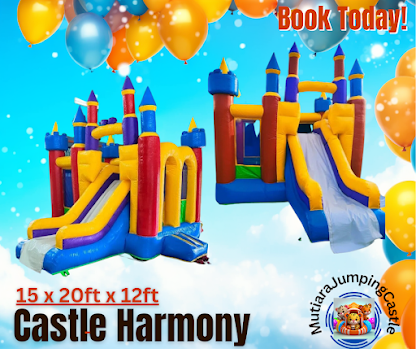 Castle Harmony Bouncy - Untuk sewaan boleh tekan link di Gambar