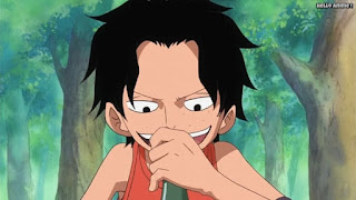 ワンピースアニメ ドレスローザ編 738話 エース 幼少期 ACE Childhood | ONE PIECE Episode 738