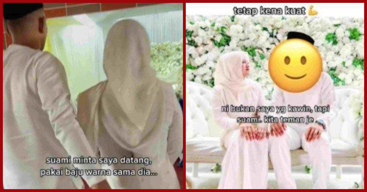 Viral Istri Diajak Pakai Baju Putih ke Resepsi, Lemas Ternyata Suaminya yang Nikah Lagi dan Poligami