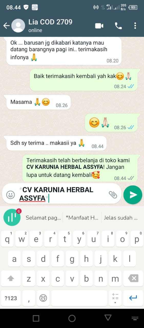 Testimoni Herbassyfa