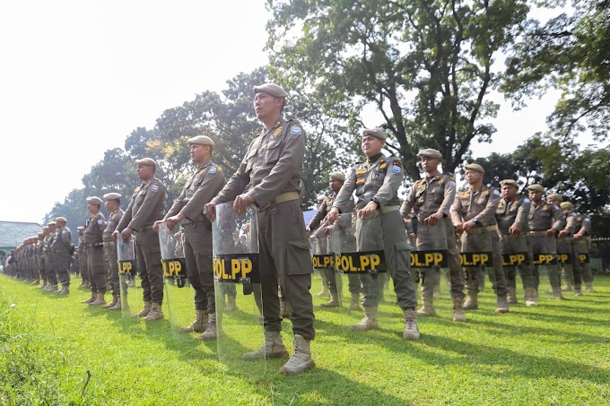 HUT ke-74, Satpol PP Kota Bandung Fokus Jaga Ketertiban Masyarakat