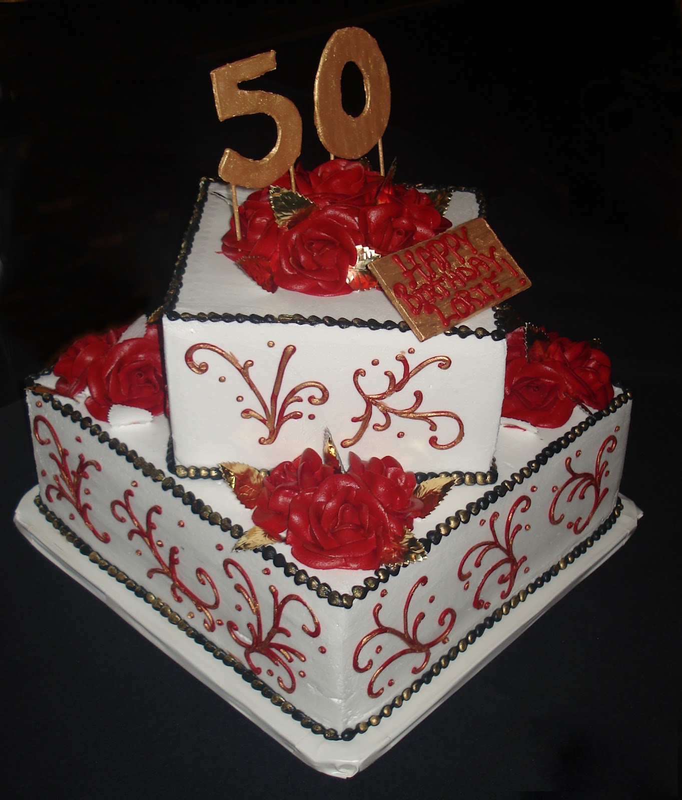 Birthday Cakes for 50 Year Olds