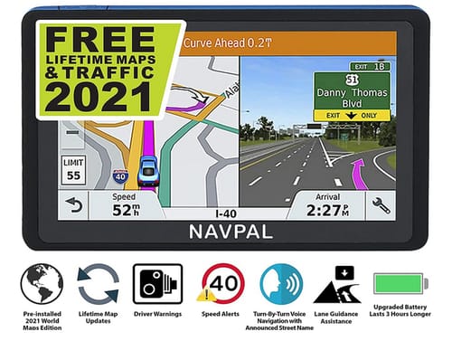 Slimline GPS Navigation USA Edition 2021 for Car Truck RV
