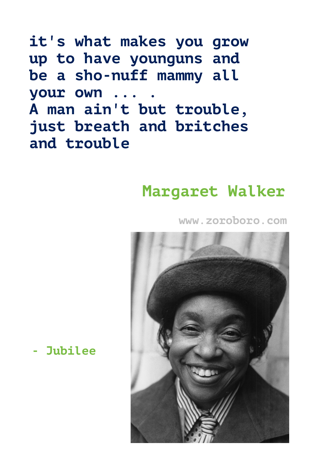 Margaret Walker Quotes.Margaret Walker Poems. Margaret Walker Poetry. Margaret Walker Books/Interviews. Margaret Walker