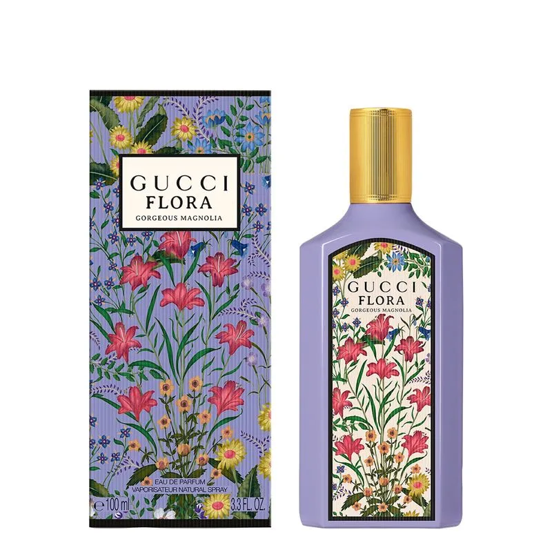 GUCCI FLORA GORGEOUS MAGNOLIA PARA MUJERES 100ML EDP GUCCI