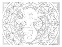 Mandalas de pokemon para colorear