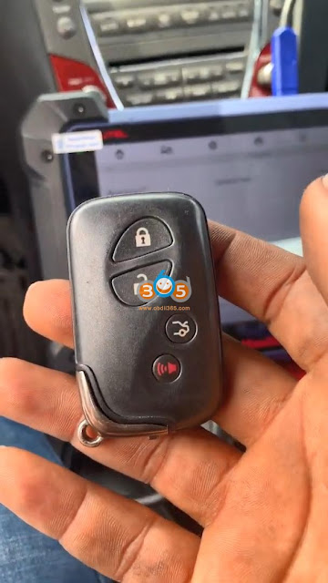 Unlock and Program Lexus ES350 Key with Autel IM608 2