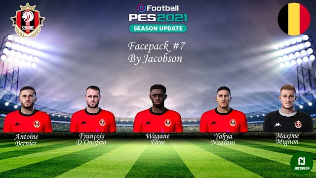 RFC Seraing Facepack For eFootball PES 2021