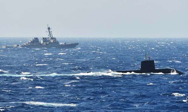 Japan, US Conduct First Anti-Submarine Drill in South China Sea.lelemuku.com.jpg