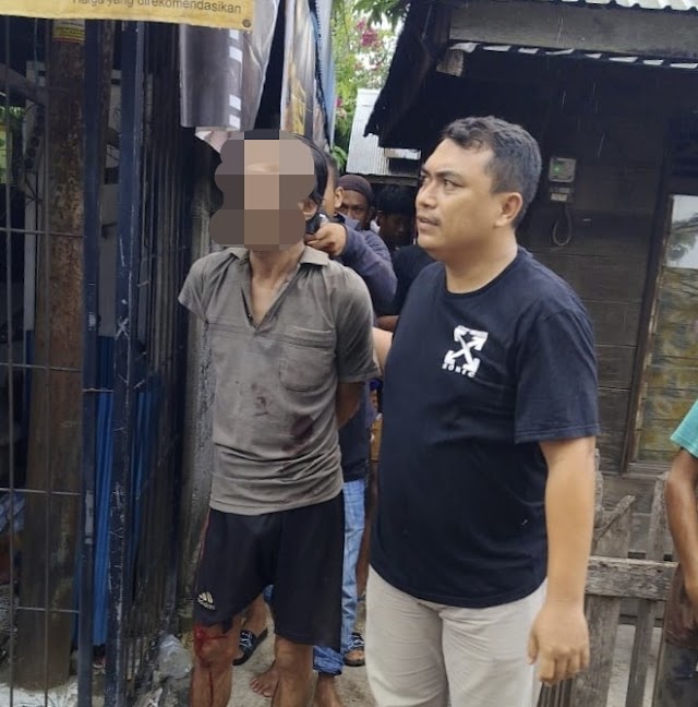 Mengamuk Serta Serang Petugas Polisi, Warga Alalak Selatan di Dor