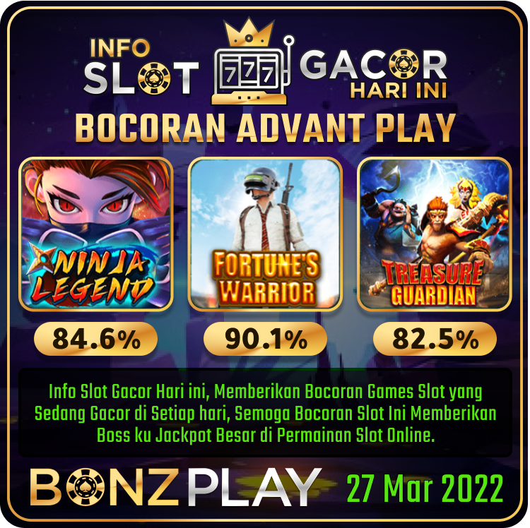 Bocoran Slot Advant Play | RTP Slot Gacor Advant Play