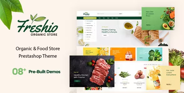 Best Organic & Food Store Amazing Prestashop Theme