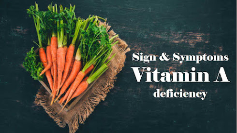 5 Sign and symptoms of vitamin A deficiency - fitROSKY