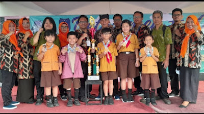 SDN 4 Penganjuran Banyuwangi. Adakan Lomba E Sport Mobile Legend dan Menggelar Olimpiade MIPA dan BAHASA INGGRIS Serta Acara Jalan Sehat 