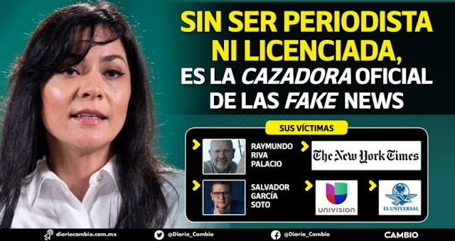  El mediático ridículo internacional  de Ana  García Vilchis, "Señorita Mentiras" en Palacio Nacional