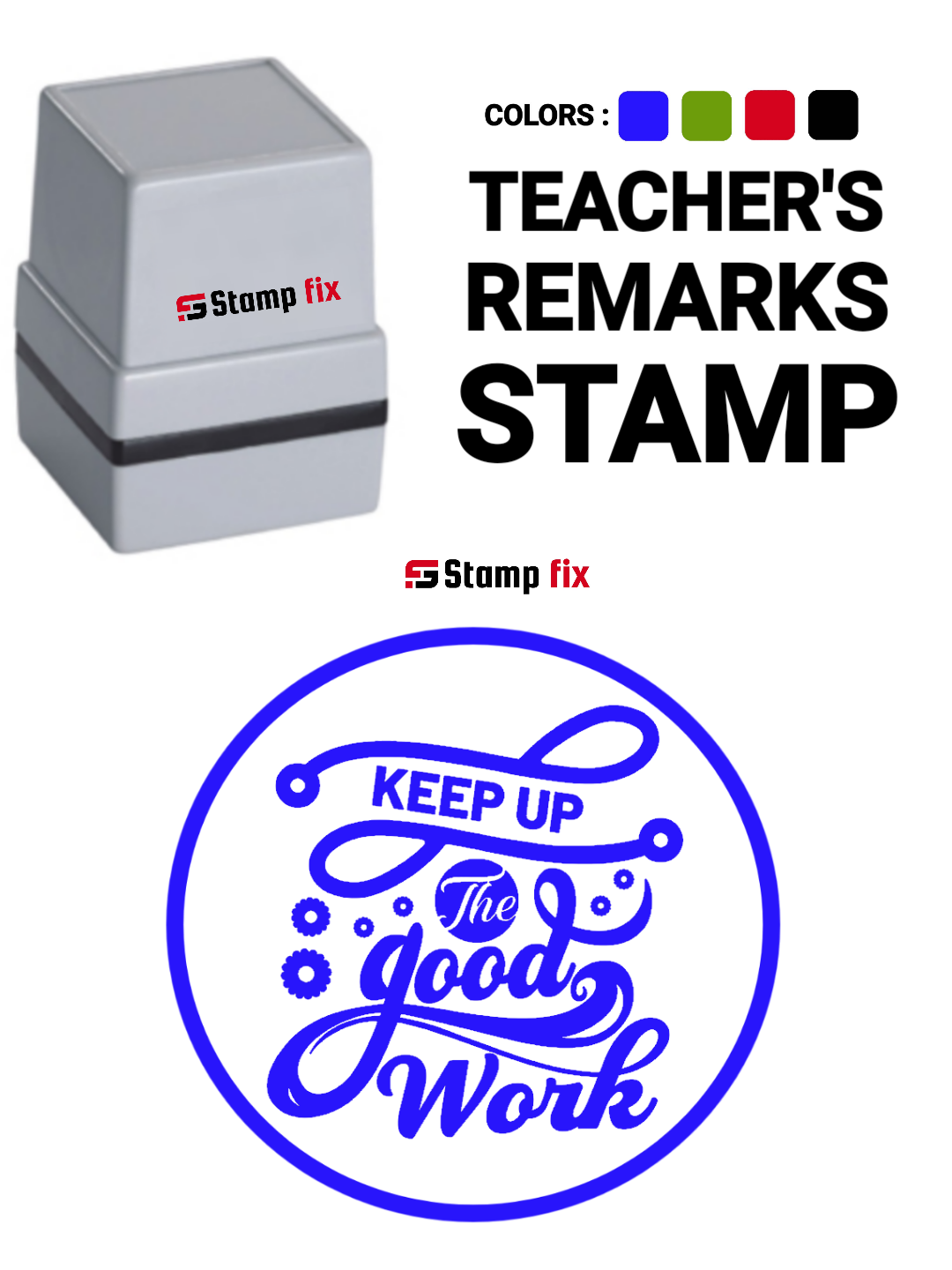 Teachers Remark stamp, Self ink stamp, pre ink stamp, sun stamp, rubber stamp, nylon stamp, polymer stamp
