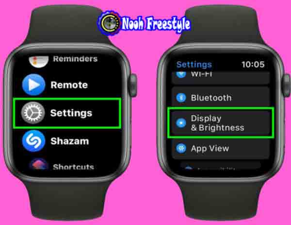 كيفية زيادة حجم النص على Apple Watch؟  (تغيير حجم الخط على Apple Watch)