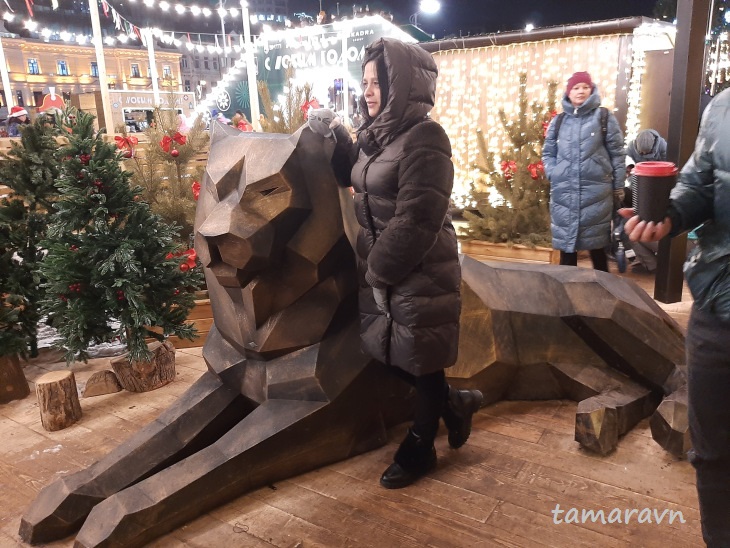 Новогодняя площадь Владивостока