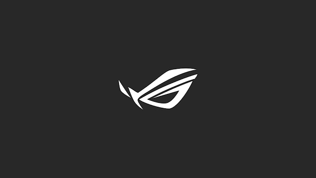 ASUS ROG Logo white HD Wallpaper