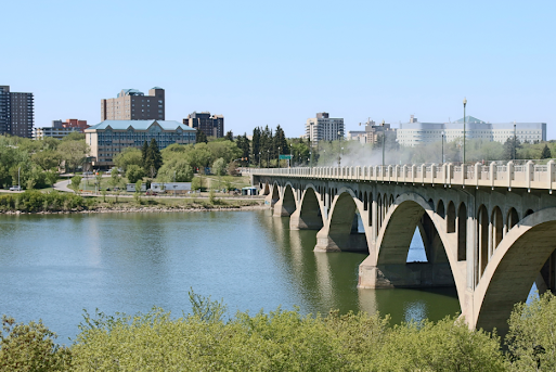 az egyetemi híd Saskatchewan-ban