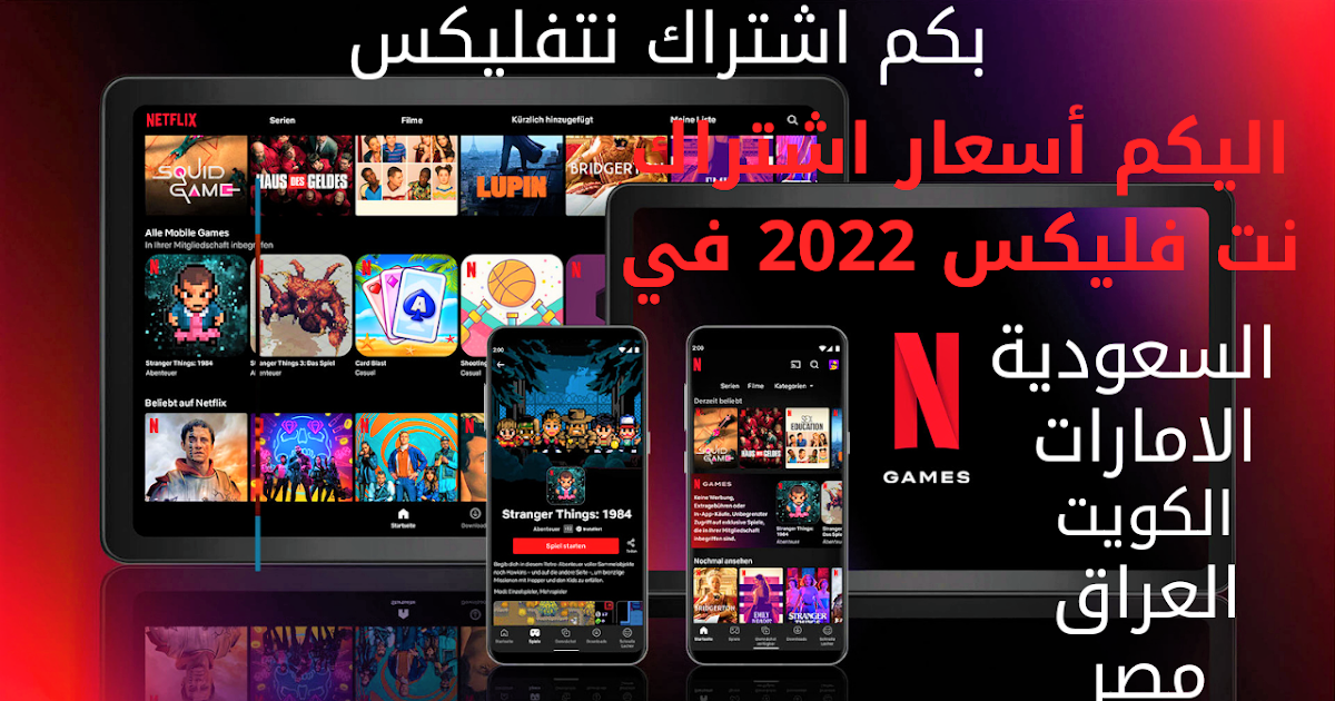 سعر اشتراك netflix