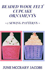 FIND MY 'BEADED WOOL FELT CUPCAKES' ORNAMENT BOOK IN THE KINDLE SHOP!