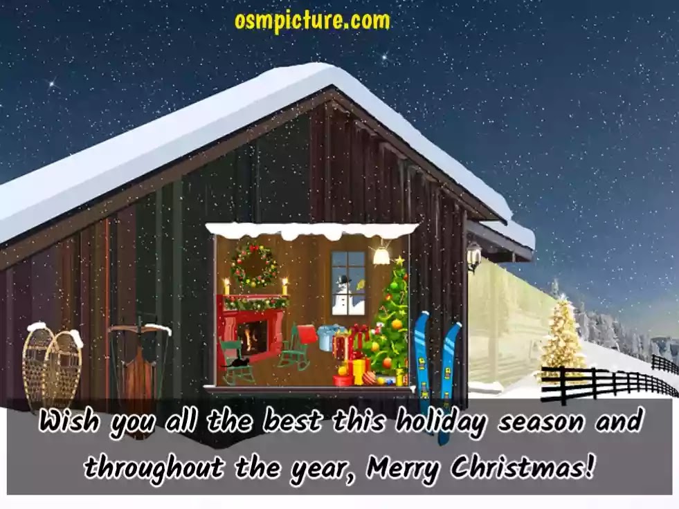 Wish you happy Christmas images