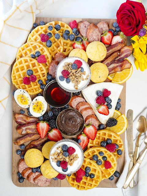 Breakfast Charcuterie Board