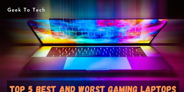 2021 Best and Worst Gaming Laptops Rank