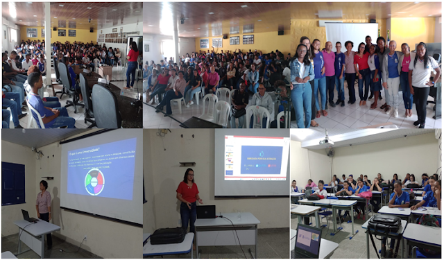 Colégio Estadual Professor Edgard Santos, realiza atividade acerca do ingresso e da permanência na UFRB