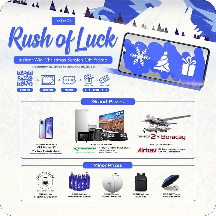 Rush of Luck holiday promo