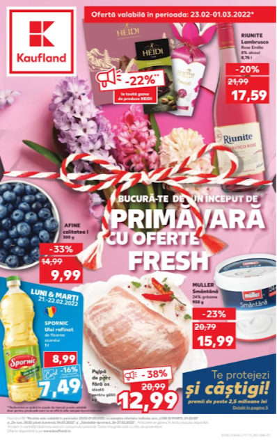 Kaufland Promotii + Catalog - Brosura 23-29.02 2022