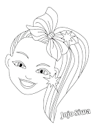 Jojo Siwa coloring page