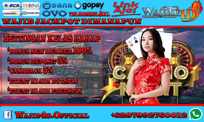 WAJIB4D MEMBERI KENYAMANAN DAN TERMANTAP DALAM PERMAINAN MENARIK SLOT JUDI ONLINE