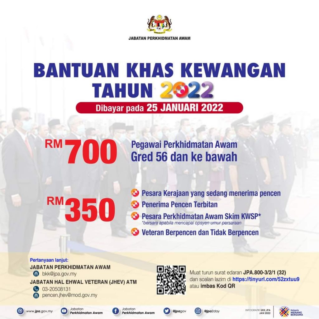Surat Kementerian.kewangan.malaysia Tarikh 3 Mei.2018 Bantuan Khas Aidilfitri