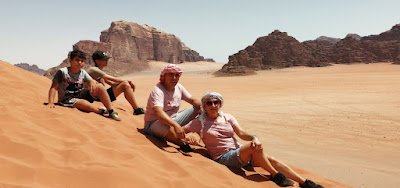Jordania. Desierto de Wadi Rum.