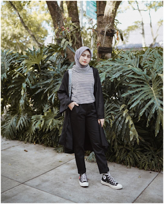 Ootd Hijab Simple Ke Kampus